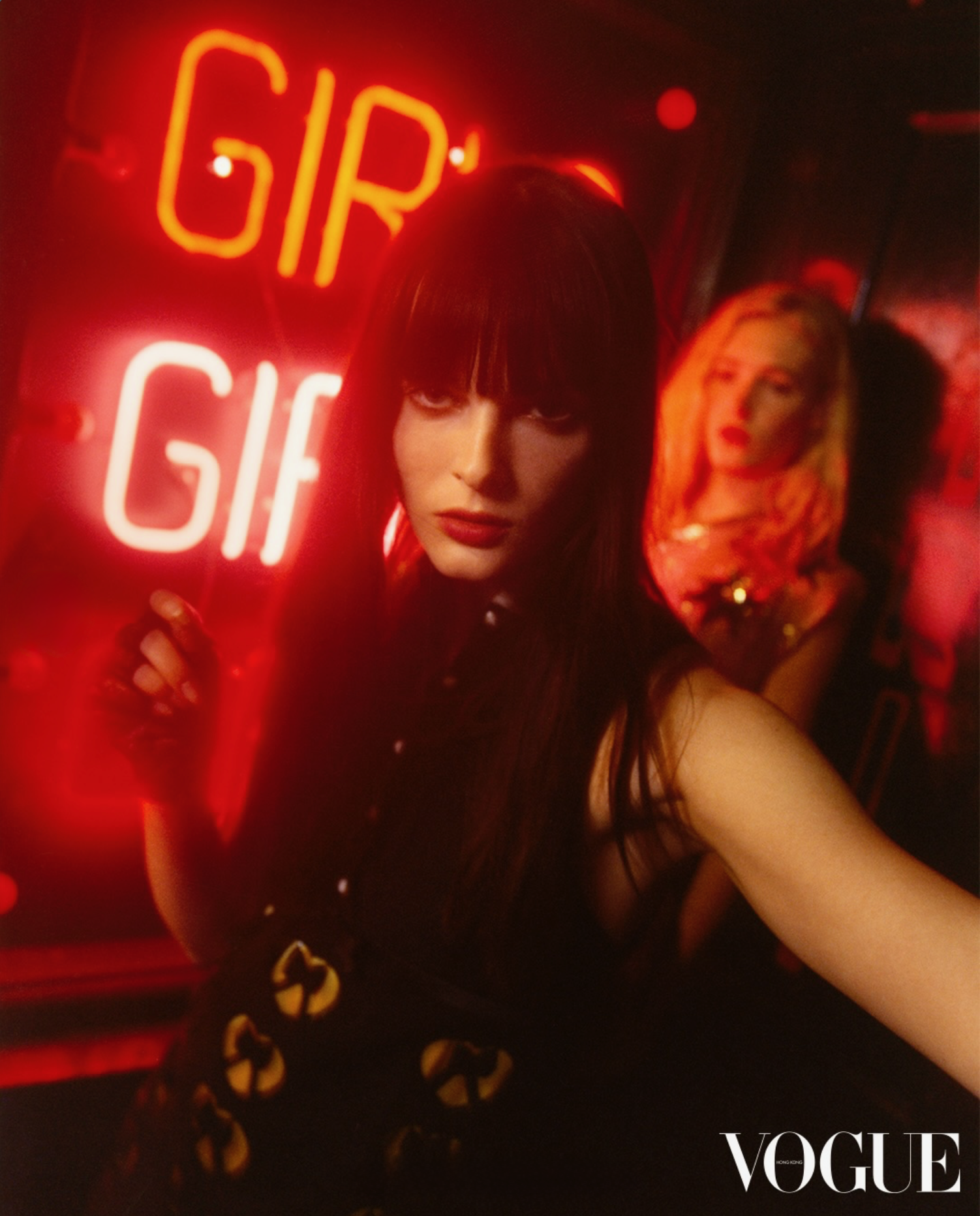 London Drizzle Splashes Vogue Hong Kong Glam Night Style — Anne of
